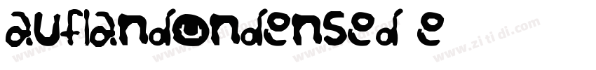KauflandCondensed Re字体转换